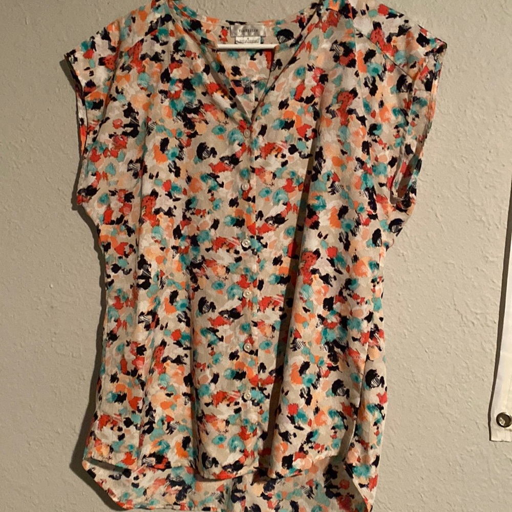 Abstract blouse